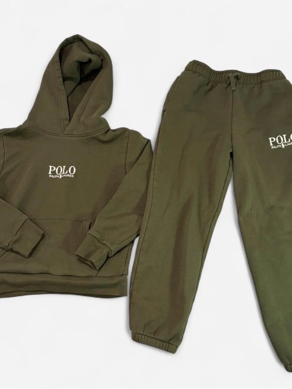 Polo by Ralph Lauren Olive Kids Jogger Sweatpants